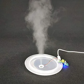 10-Paketas 20mm Ultragarso Rūkas Maker Fogger Keramikos Diskus su Viela ir Sandarinimo Žiedu