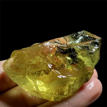 Gamtos Originalus Lemon Crystal Rupi Akmens Kvarco Kristalo Roko Gydomųjų Mineralinio Akvariumas Namo Kambaryje Apdailos Energijos Vibracija