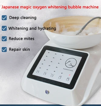 Japonijos magija Aktyvaus deguonies Balinimo Burbulas mašina Grožio kambarį Specialios veido odos gilus valymas valdymo remonto priemonė